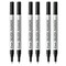 Pilot Silver Metallic Permanent Paint Marker, Extra Fine Point, 6/pk (41801)